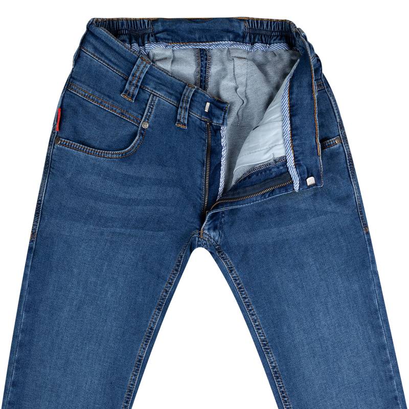 Regular-Fit Jeans with Jogg-Denim 