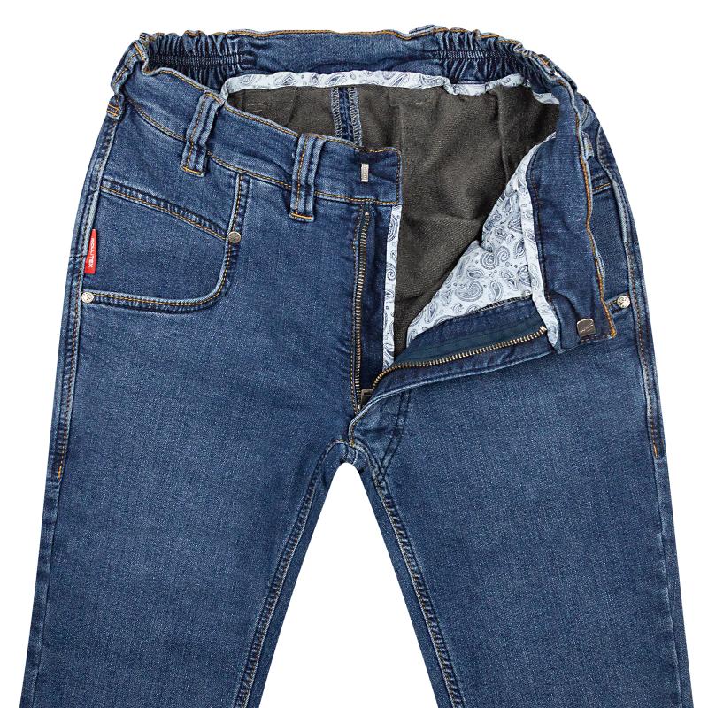 Regular-Fit Cozy-Thermo Stretch Jeans 