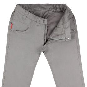 Regular-fit trousers in a linen blend 