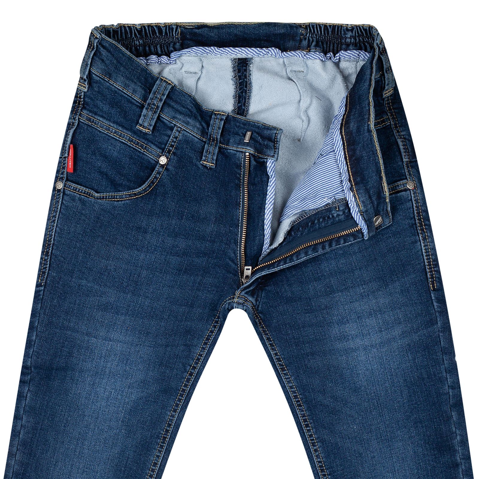 Thermo Regular-Fit Jeans with stretch denim